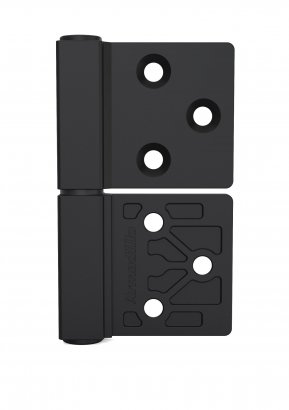 Петля универсальная флажковая FL.IN3800.US BL черный