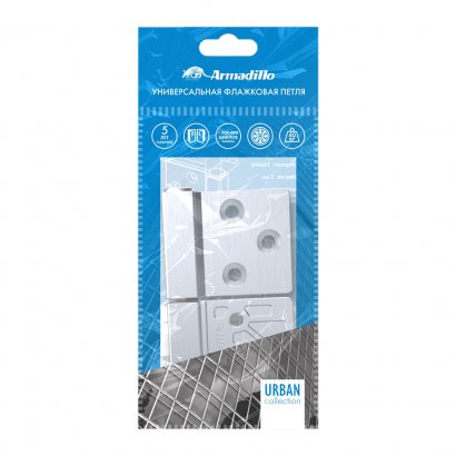 Петля универсальная флажковая FL.IN3800.US BL черный