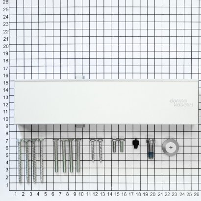 Дверной доводчик dormakaba TS83 3-6 BC серебристый
