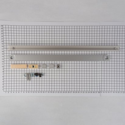 Тяга скользящая G96N20 для доводчика dormakaba ITS96, серебристая, DIN Right