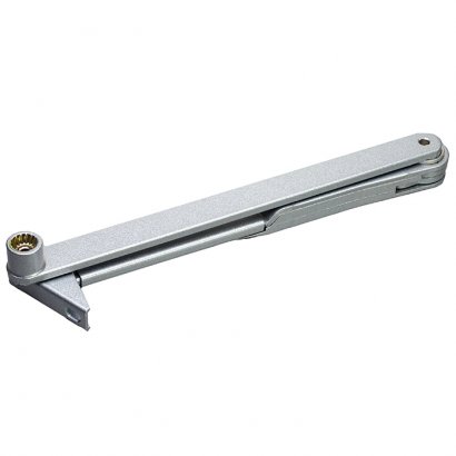 Тяга Рычажная для GEZE 2000/4000 Hold open, неотключаемая фиксация, серебристая