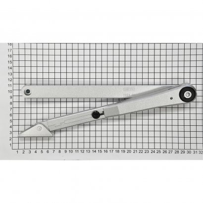 Тяга Рычажная для GEZE 2000/4000 Hold open, неотключаемая фиксация, серебристая