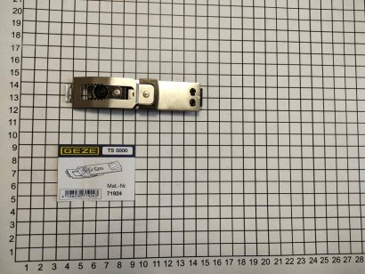 Устройство для удержания в открытом положении  для скользящих тяг GEZE TS3000/TS5000, регулулируемое усилие удержания