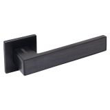 АЛЛЮР АРТ  "ЛАНА" BL/BL+L45-8 BL (86150/S45) матовый черный Комплект ручка и защелка