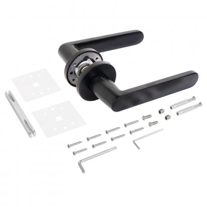 АЛЛЮР АРТ "ВИТА" BL (91150) матовый черный Комплект ручек