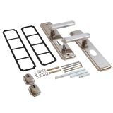 СТАНДАРТ РН-СТ261 Y SN нерж. двухсторонняя универ. для кит. металл. дверей Комплект ручек