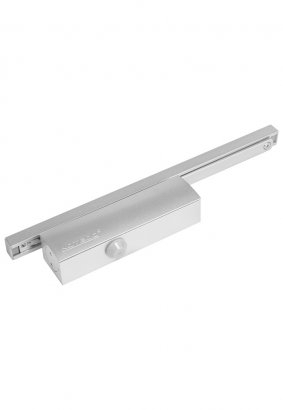 Дверной доводчик NOTEDO DC-085 SL+HO, серебро