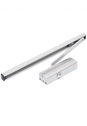 Дверной доводчик NOTEDO DC-075 SL+HO, коричневый