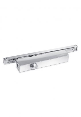 Дверной доводчик NOTEDO DC-045-155 SL+HO+DA+BC, серебро