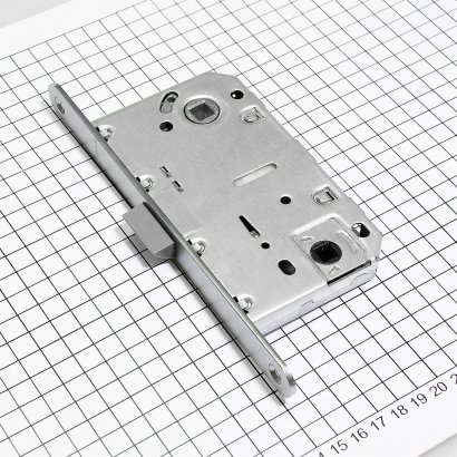 Замок дверной Doorlock V 432/WC/50/96/18/SCr, межкомнатный, матовый хром