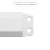 АЛЛЮР Доводчик дверной COMFORT ДД 165/3-4 A-W (до 100 кг) белый RAL9016, морозостойкий