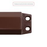 АЛЛЮР Доводчик дверной COMFORT ДД 165/3-4 A-C (до 100 кг) коричневый RAL8024, морозостойкий