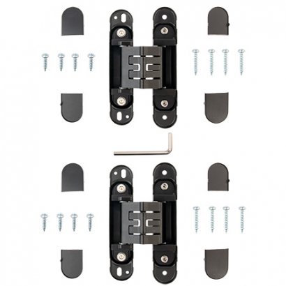 Петля врезная скрытой установки Apecs 135*27/130*27-3D-BLM (R13,5)