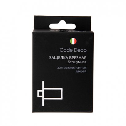 Защелка врезная Code Deco 5400-P-GMS