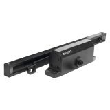 БУЛАТ Доводчик дверной ARCTIC ДД 502/4 AH-B (40-90 кг) черный  со скольз. тягой, морозостойкий