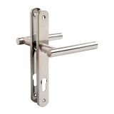 БУЛАТ РФ 85.30.10НС INOX 304 нержавеющая сталь д/узкопроф.замков Ручка на планке