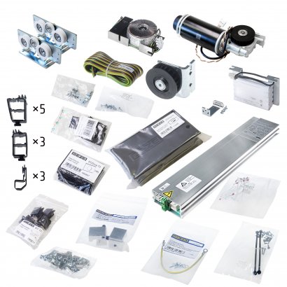 Электронномеханический блок GEZE ECdrive T2 KIT, одностворчатый, створка до140кг