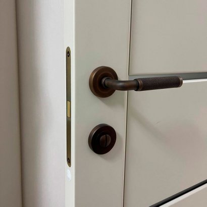 Ручка дверная DOORLOCK Oxford M046, темная бронза