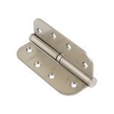 СТАНДАРТ 100х70х2,5 1BB-R (R14) SN мат.никель правая Петля дверная 1 шт