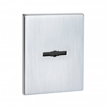 Накладка на сувальдный замок ESC.S-auto.TRG/K.486 с авт. шторками SSC-16 сатинированный хром (1 шт) 