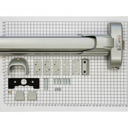 Механизм системы "антипаника" накладной DOORLOCK PD900FR-PUSH, серебристый