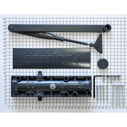 Дверной доводчик DOORLOCK DL200N BC DC EN 2-5 Графит