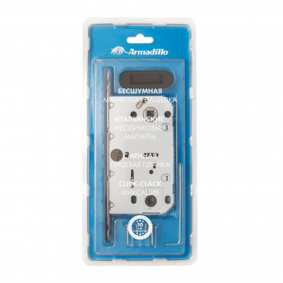 Магнитная защелка WC с ответной планкой GRAVITY.PRO G01.196.50.96 BL черный 