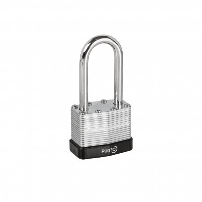 Замок навесной PK-6540L 3 key англ. длинная дужка