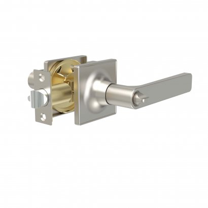 Ручка защелка DK710/BL SN-BK (фик.) никель 