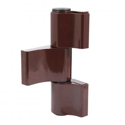 БУЛАТ ПН-153,5х96.8017 коричн.,1 подшип., 3-х секц. петля дверная для алюм. дверей,(U3-P1A)