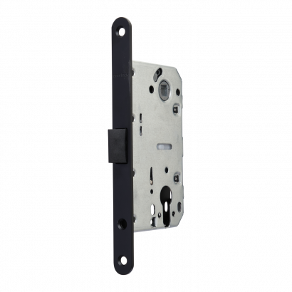 Замок дверной Doorlock V 431/С/50/85/18/Black, цилиндровый, черный