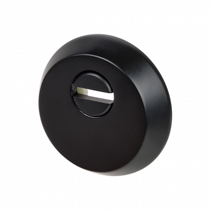 Броненакладка на цилиндровый механизм DOORLOCK DEF5512, декоративная, чёрная