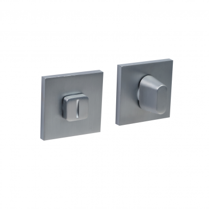 Поворотная кнопка DOORLOCK TK06/S/WC Slim SC, матовый хром