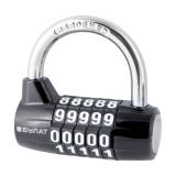 БУЛАТ ВС 655 кодовый черный d=7мм Замок навесной