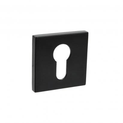 Ключевина под цилиндр DOORLOCK ES02/S/С Slim Black, черная