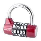 БУЛАТ ВС 655 кодовый красный d=7мм Замок навесной