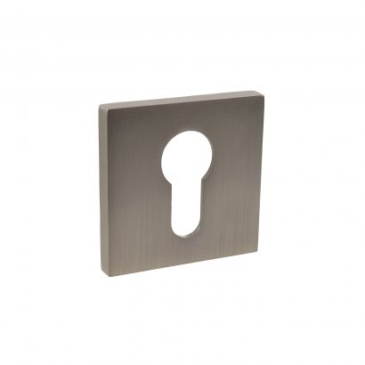 Ключевина под цилиндр DOORLOCK ES02/S/С Slim MBSN, матовый никель