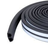 Уплотнитель СТАНДАРТ D 9*8 ПАКЕТ 6 м. (3+3) черный