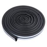 Уплотнитель СТАНДАРТ D 9*8 ПАКЕТ 6 м. (3+3) черный
