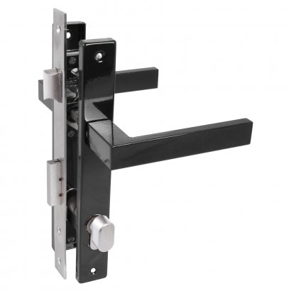 СТАНДАРТ 8520.02.9005 черный, ключ-вертушка  Замок врезной с/руч