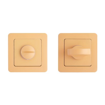 Сантехническая завертка к ручкам АЛЛЮР АРТ КОЛОР BK-S1 LY(C4200) песочный