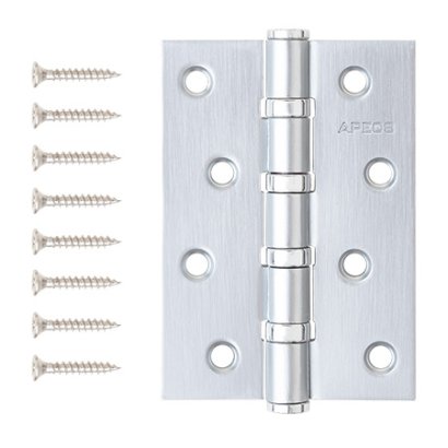 Петля врезная Apecs 100*70-B4-Steel-CRS