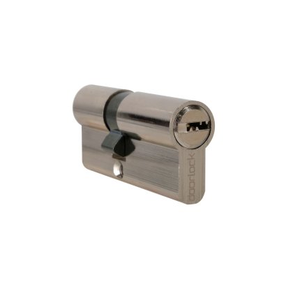 Цилиндровый механизм DOORLOCK V 2300Z N серия Variant, никелированный, 30x40мм, 5 перф.ключей