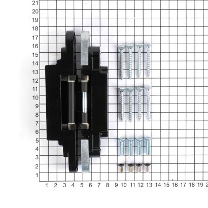 Дверная петля SIMONSWERK Tectus TE 340 3D скрытая, Matte Black RAL9005 SW 107 черная
