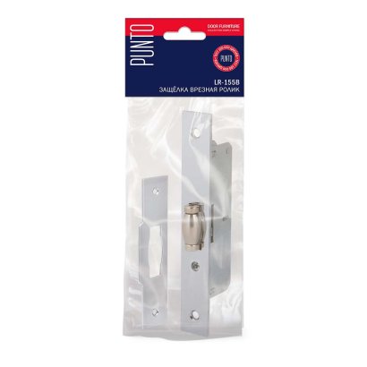 Защелка врезная METLR-155B ролик SN мат.никель