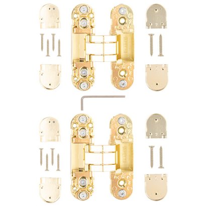 Петля врезная скрытой установки Apecs 110*30-3D-Z-G (R15)