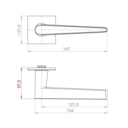 Ручка раздельная K.YM.GELATO BL-26 черный 