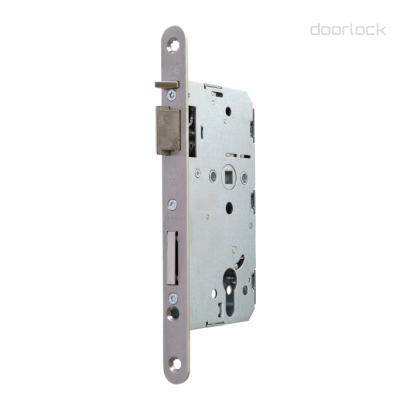 Замок дверной огнестойкий DL 1769SL/E/65mm/SS/L, автоматическое запирание, антипаник функция E, нержавеющая сталь