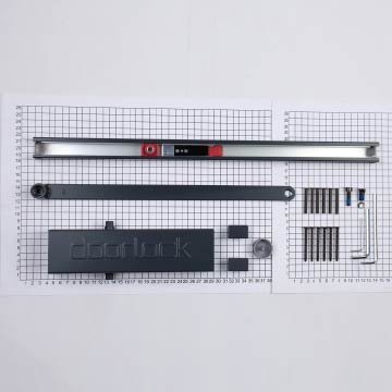 Дверной доводчик DOORLOCK DL340S/N EN 1-4 графит