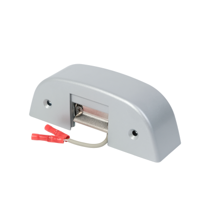 Защелка дверная электромеханическая для накладной антипаники DOORLOCK PD900, 24VDC серебристая